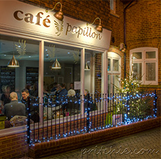 Xmas and birthday parties at Cafe Papillon, Oxted