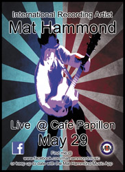 Mat Hammond. Entertainment in Oxted
