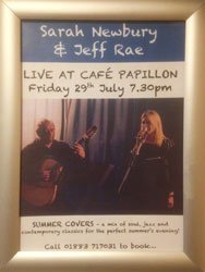 Sarah Newbury & Jeff Rae - Entertainment in Oxted