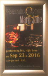 Manhattan Mary Jane - Entertainment in Oxted