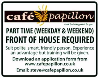 We are hiring staff in Oxted