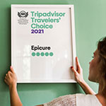 Awarded TripAdvisor Certificate of Excellence for 2021