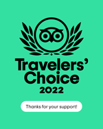 Awarded TripAdvisor Certificate of Excellence for 2022